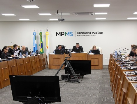 Conselho Superior do MPMS realiza 5ª Reunião Ordinária em 2022