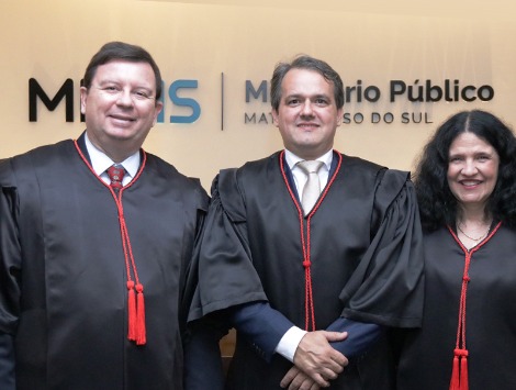 MPMS realiza solenidade de posse dos novos Procuradores de Justiça Marcos Fernandes Sisti e Vera Aparecida Cardoso Bogalho Frost Vieira 